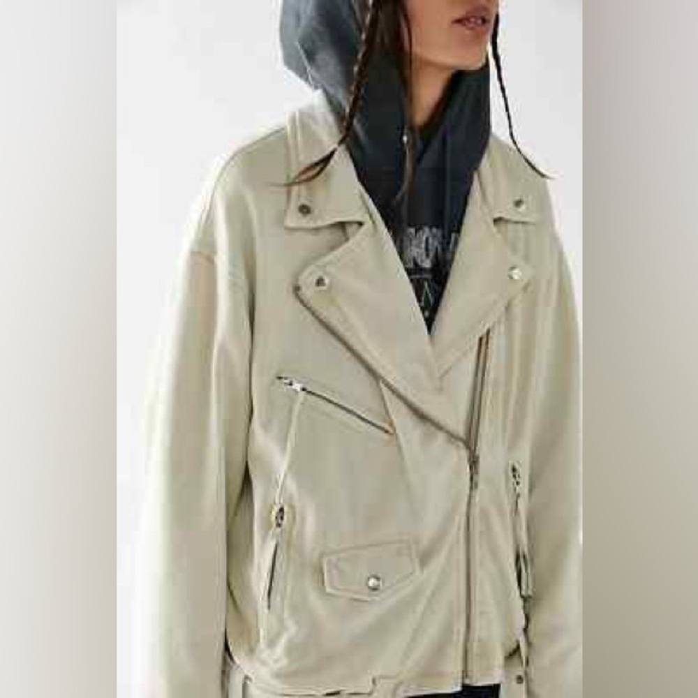We The Free Cream cotton jacket